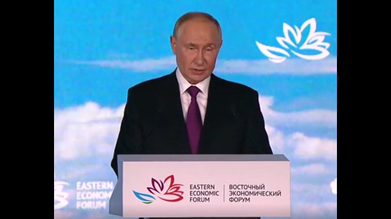 President Putin's Presentation at the 9th Eastern Economic Forum in Vladivostok (9-5-2024)