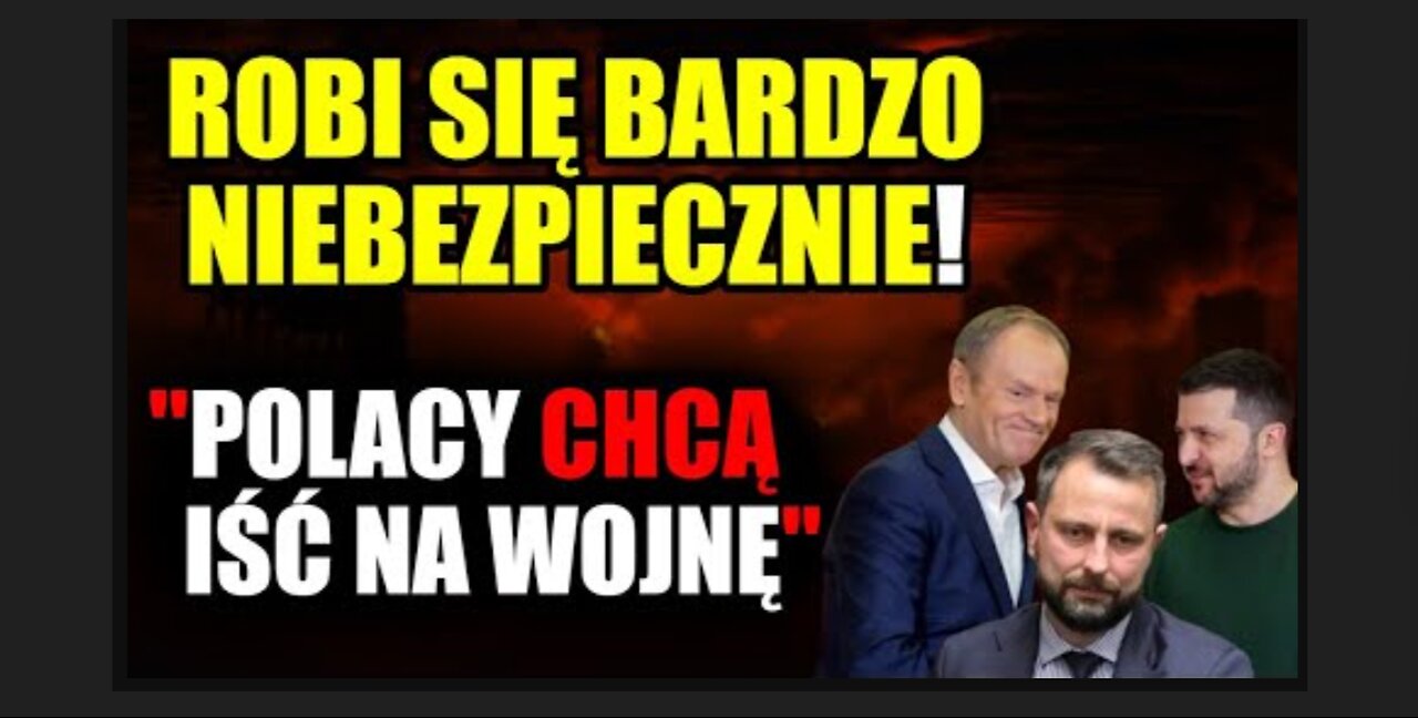 Jest gorzej niż myślałem! "Polacy popierają udział Polski w wojnie"