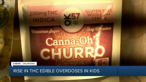 Rise in THC edible overdoses in kids