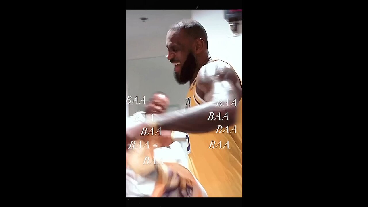 BAAAAAHHHHH Lebron James gets Goat calls