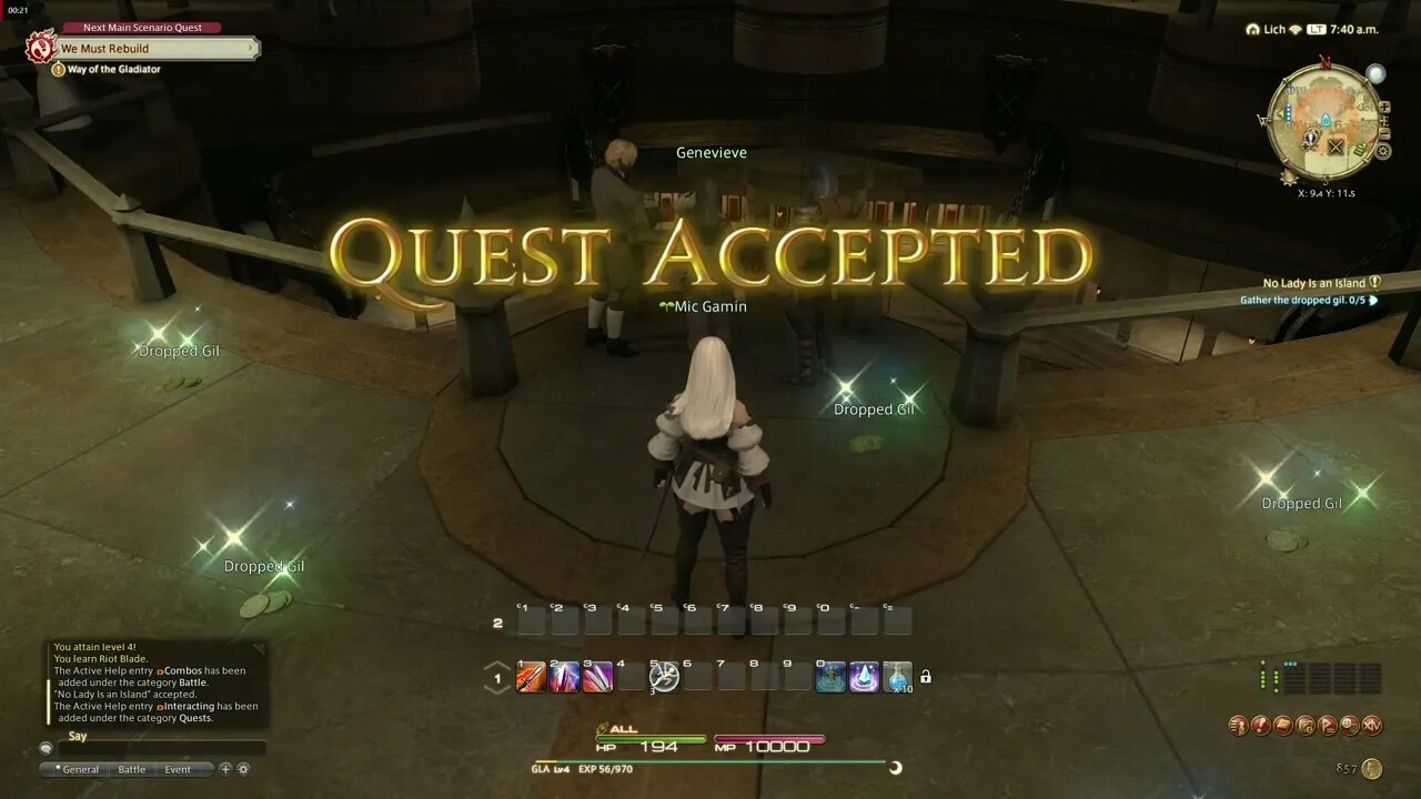 Final Fantasy XIV Online MMORPG No Lady Is an Island