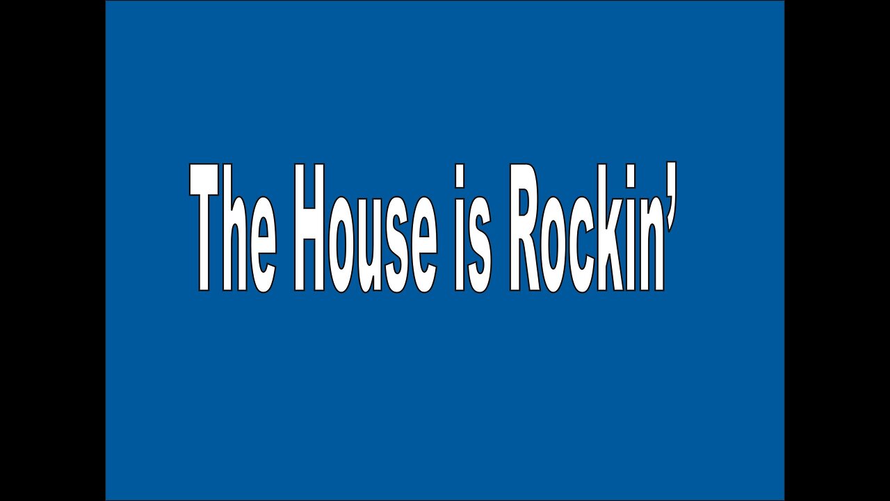Bass cover of The House is Rockin