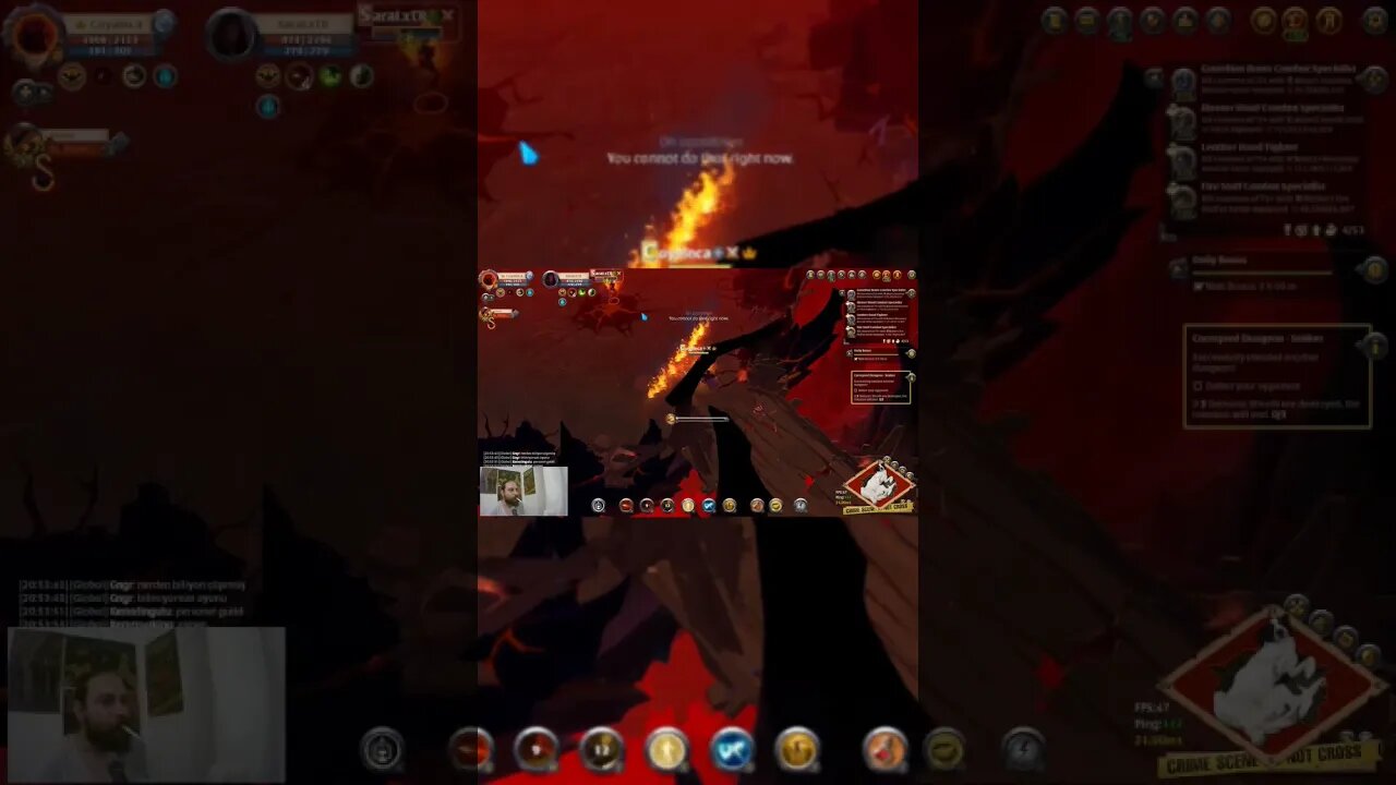 Firestaff Corrupted dungeon fight |Albion Online PVP