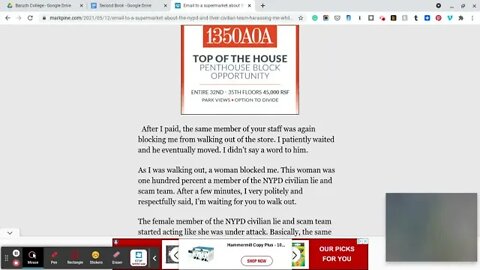 Opinion: Email to a supermarket about the NYPD and their civilian team harassing me while I shop.
