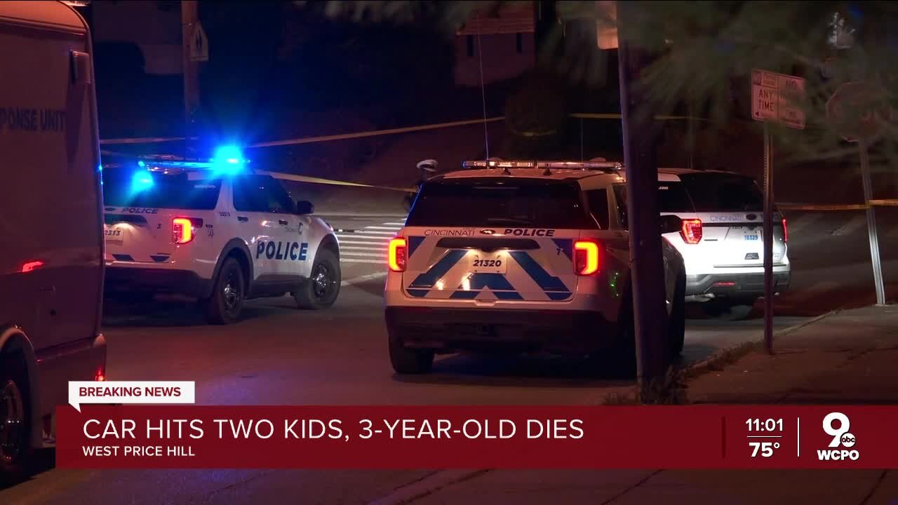 1 child dead, another injured after driver hits them in Cincinnati