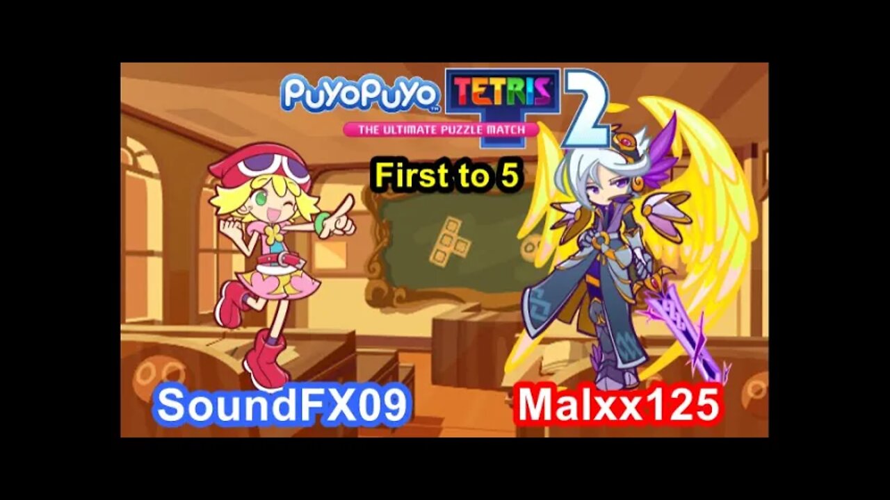 Puyo Puyo Tetris 2 (PC) - [Puyo Puyo] - SoundFX09 (Amitie) VS Malxx125 (Legamünt) - First To 5 Wins