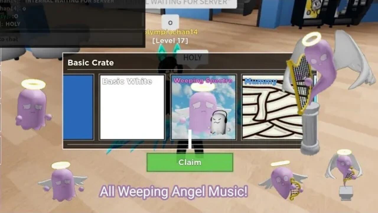 ROBLOX Tower Heroes - All Weeping Angel Spectre Music!