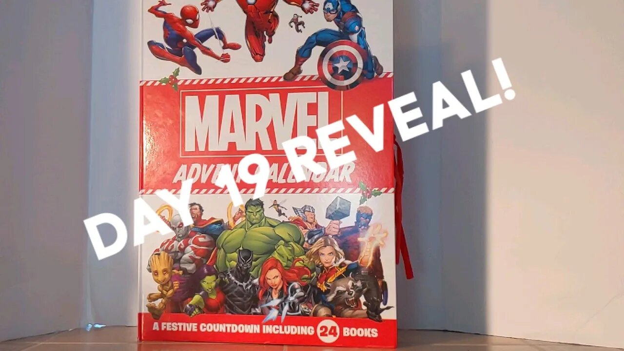 MARVEL ADVENT CALENDER 2019 - DAY 19 STORYBOOK REVEAL!