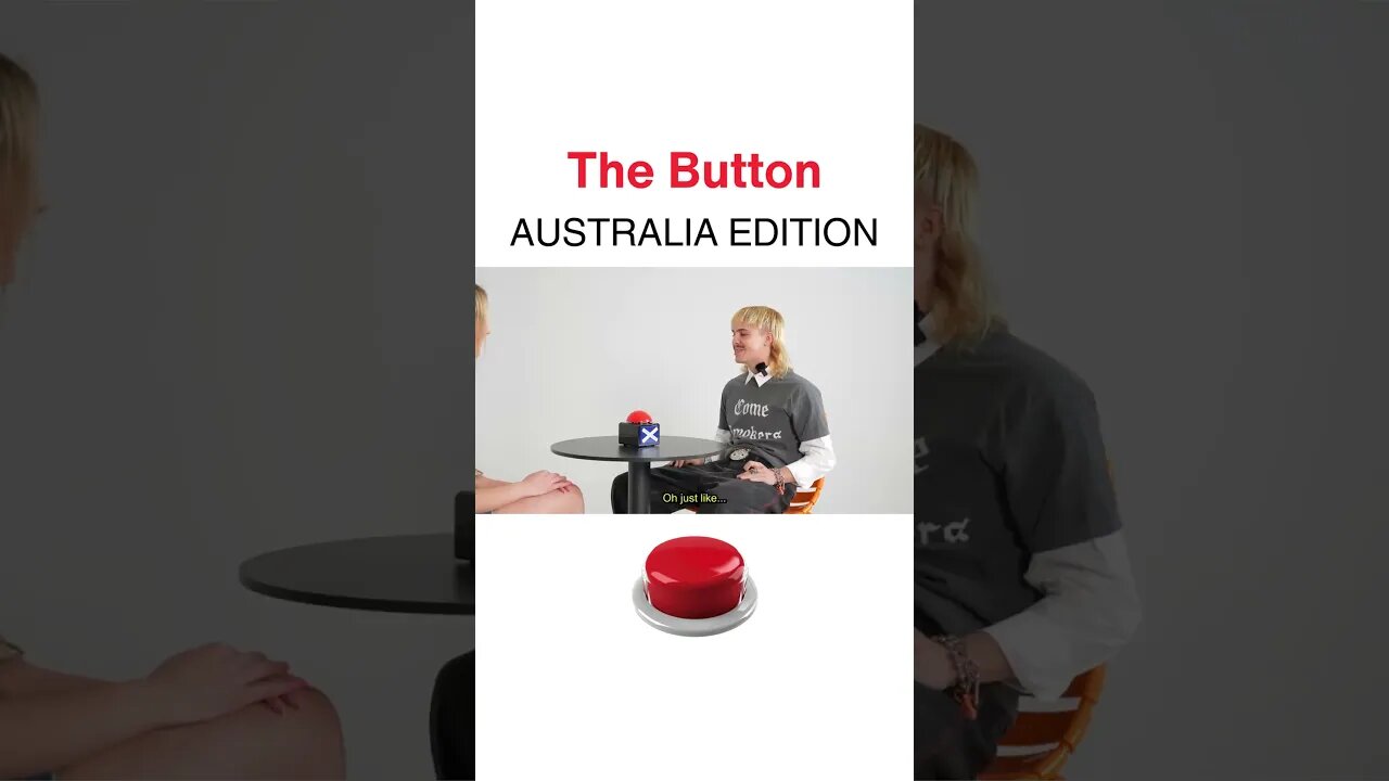 THE BUTTON: AUSTRALIA EDITION | SPEED DATING GAME #shorts #dating #game #button