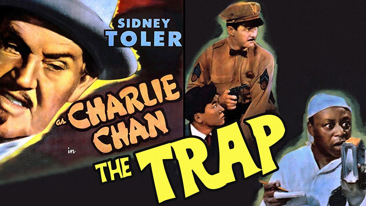 Charlie Chan The Trap (1946) Sidney Toler, Mantan Moreland, Victor Sen Yung