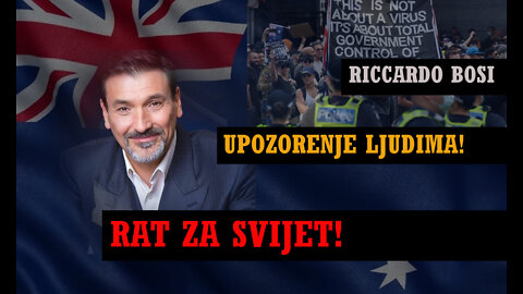 RAT ZA SVIJET - Riccardo Bosi - Upozorenje ljudima svijeta - Hrvatski prijevod