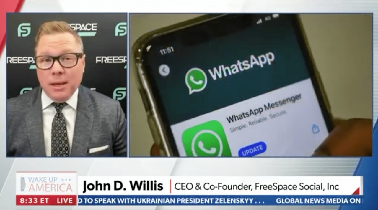 FreeSpace CEO Jon Willis on Newsmax: The Impact of Ever-Increasing Social Media Censorship