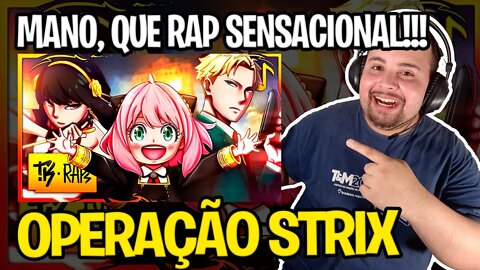 REACT Rap Operação Strix ( Spy x Family ) Feat. May Abreu e Giu Matsu // TK RAPS