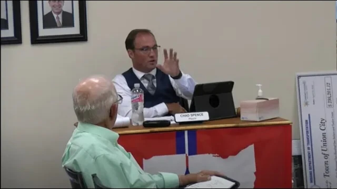 Union City Indiana Council Meeting