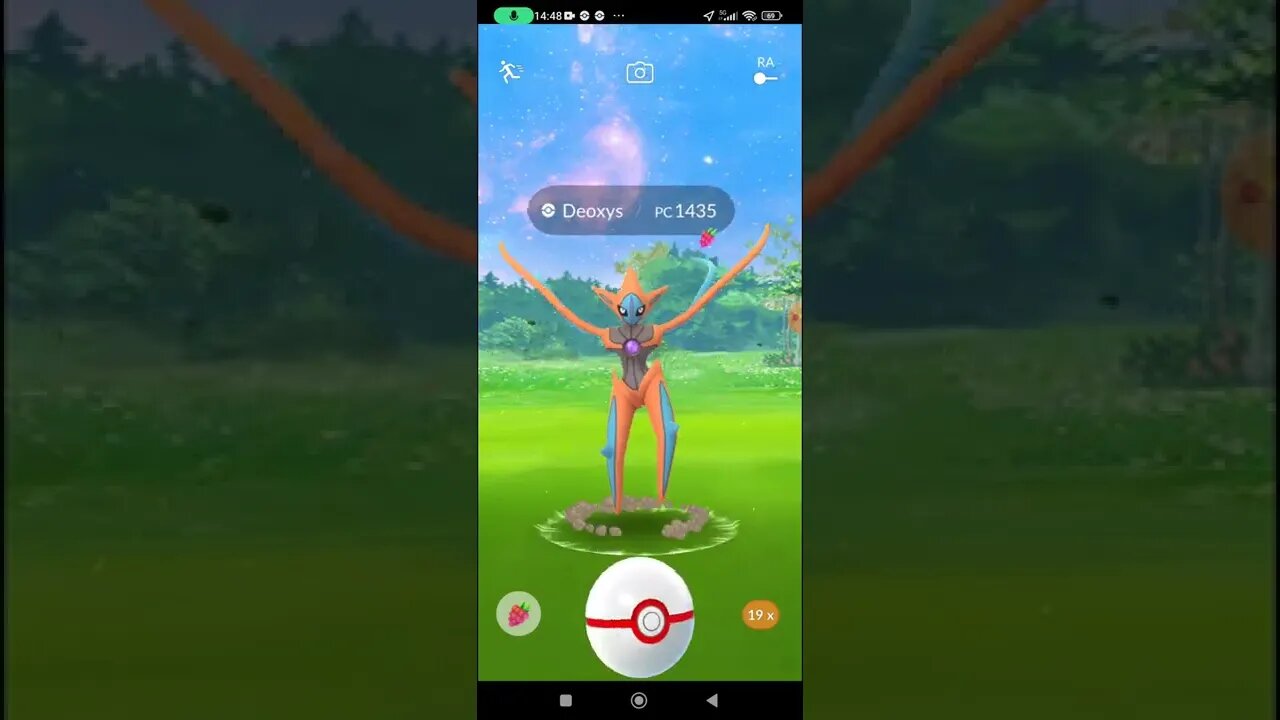 Pokémon GO - Dia de Reide de Deoxys parte 4 (CabecaGamess)