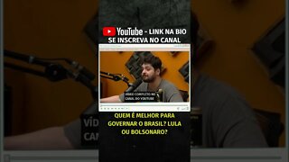 LULA OU BOLSONARO? (vídeo completo no canal) #shorts #Lula #bolsonaro