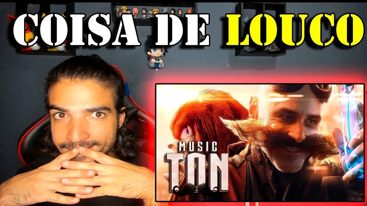 YERIK REACT - Acelere, Ouriço! | Doutor Robotnik (Sonic: O Filme) | Papyrus Da Batata