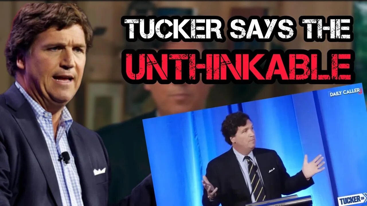 Tucker Carlson Says What EVERY POLITICAN is Scared to Say