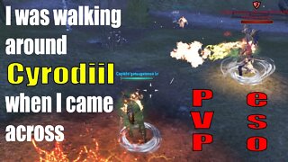 Caminha tranquilo por Cyrodiil quando... PVP Elder Scrolls Online