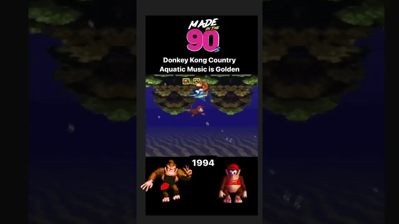 DONKEY KONG COUNTRY AQUATIC AMBIENCE IS GOLD