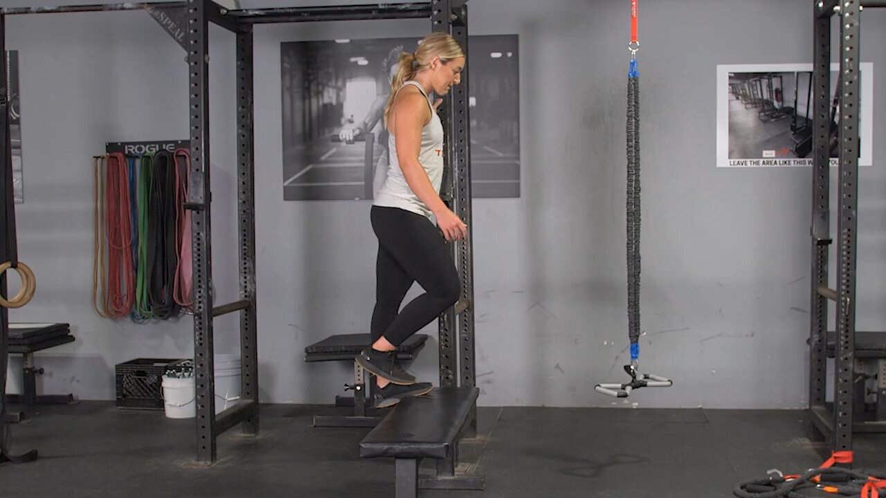 Master the Single Leg Calf Raise with TGrip Fitness 💪