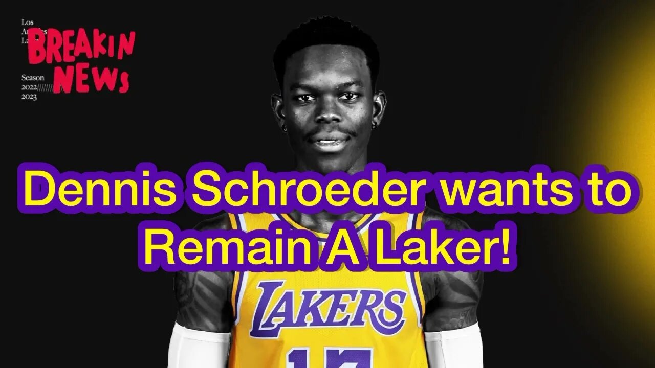 Dennis Schroeder Resigns With Lakers