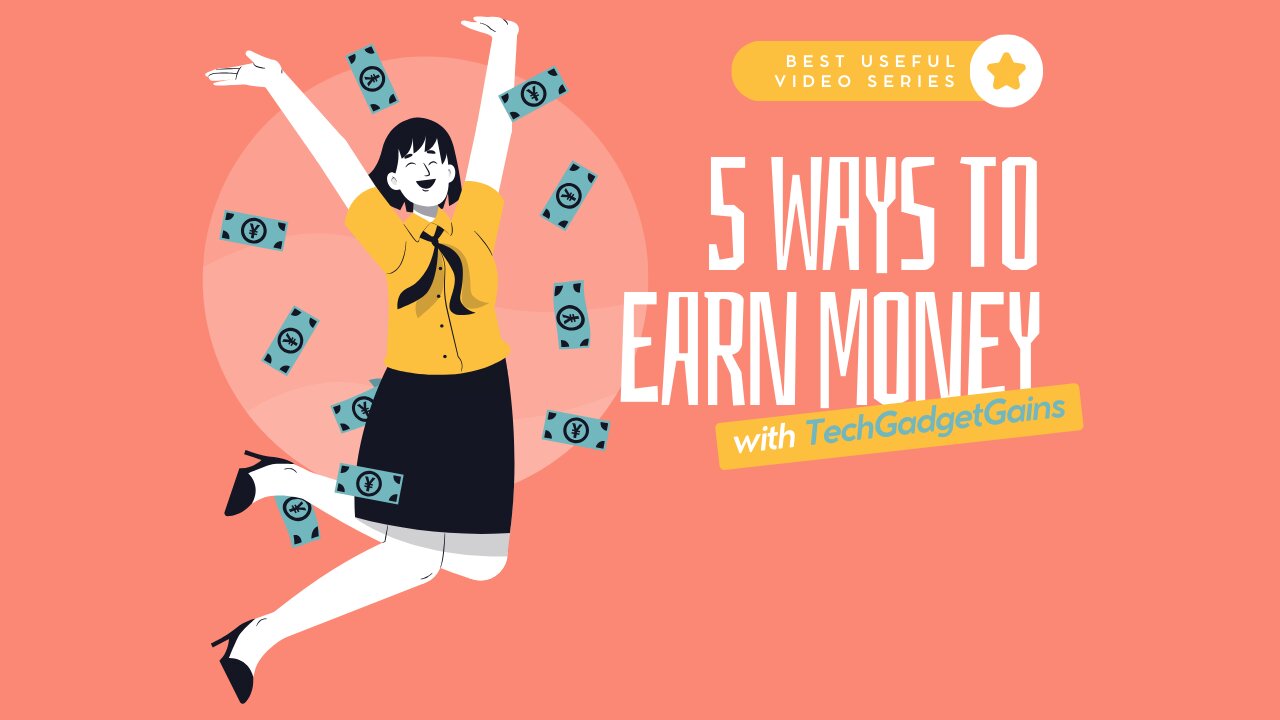 Secrets to Earning Money from Home - 5 Easy Ways to Make Money Online Without Prior Experience