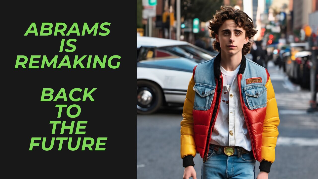 JJ Abrams is Making an "Homage" version of Back to the Future with Timothée Chalamet | Great Scott!!