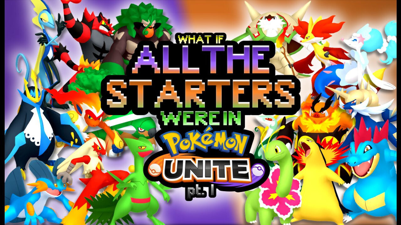 Pokémon Master Trainer RPG - All Starters on Pokémon Unite??? pt.1 (Poké Talk)