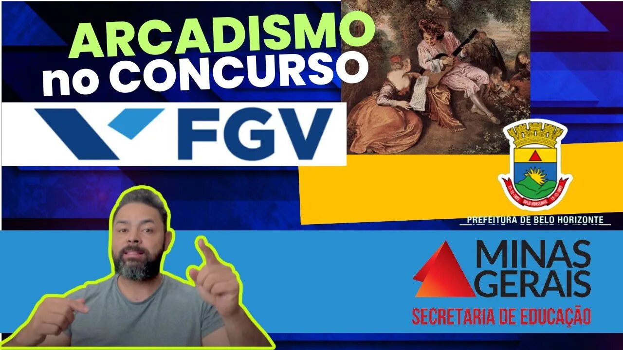 Cairá na FGV : Arcadismo !