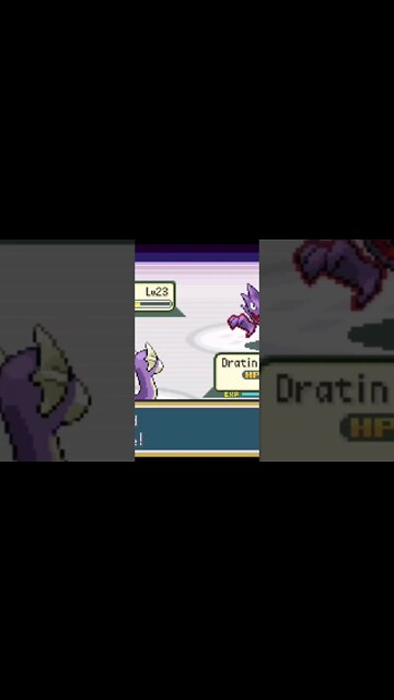 Pokémon FireRed - Dratini Used Dragon Rage!