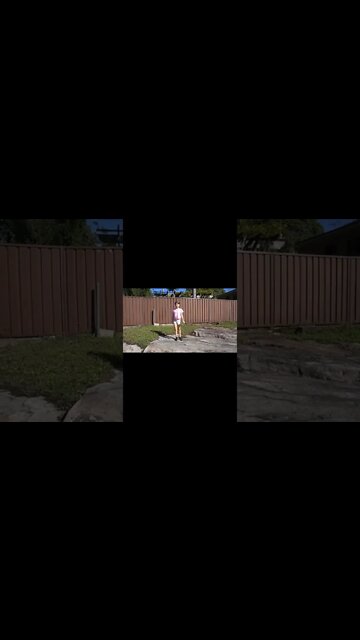 #Shorts Practicing my Dance Moves Outside Like Nobody's Watching