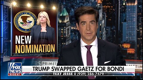 Watters: Pam Bondi Makes The Deep State Nervous