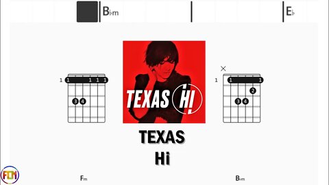 TEXAS Hi - Guitar Chords & Lyrics HD