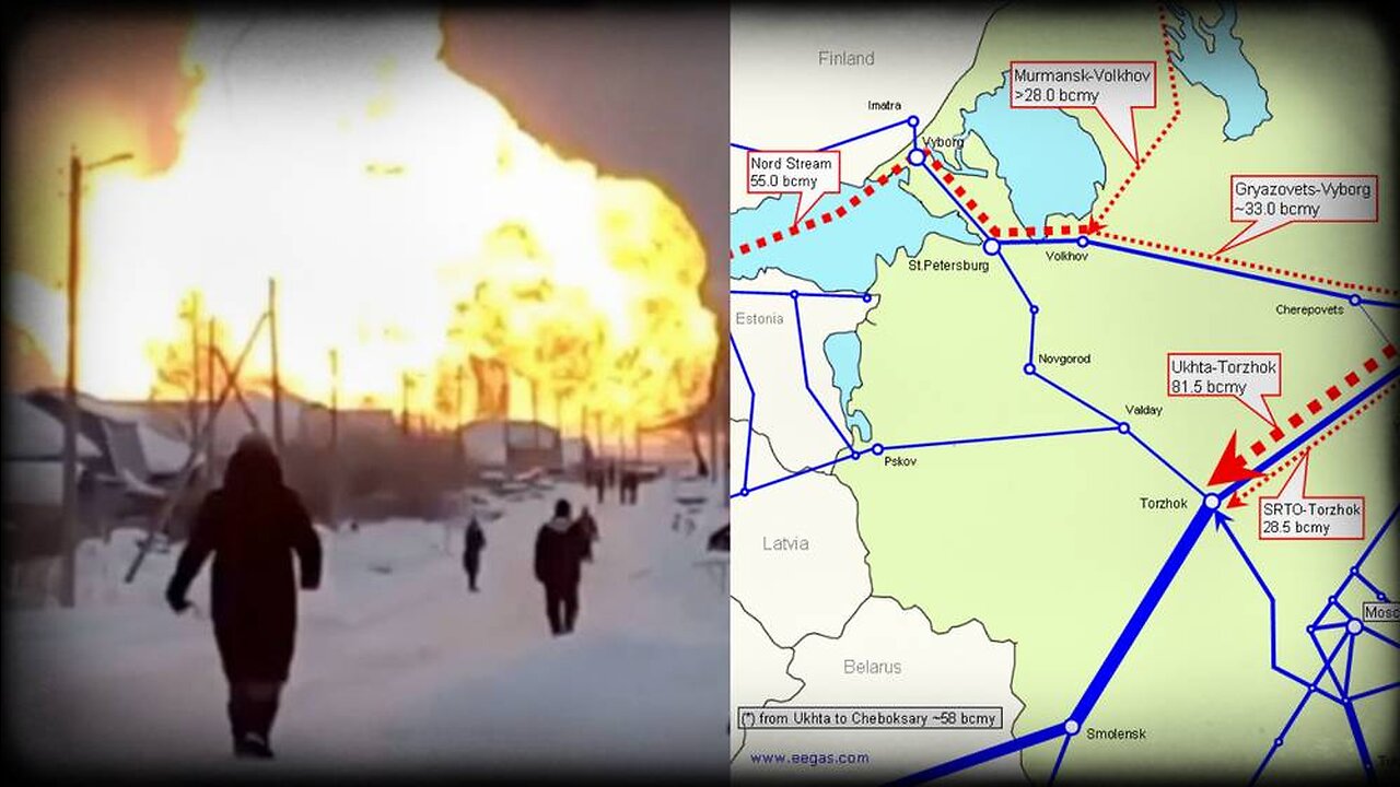 Russian Gas Pipe to Europe Explodes Killing Three People In Potential False Flag Attack