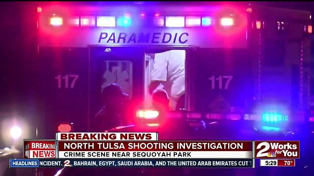 Man shot in north Tulsa by Sequoyah Park