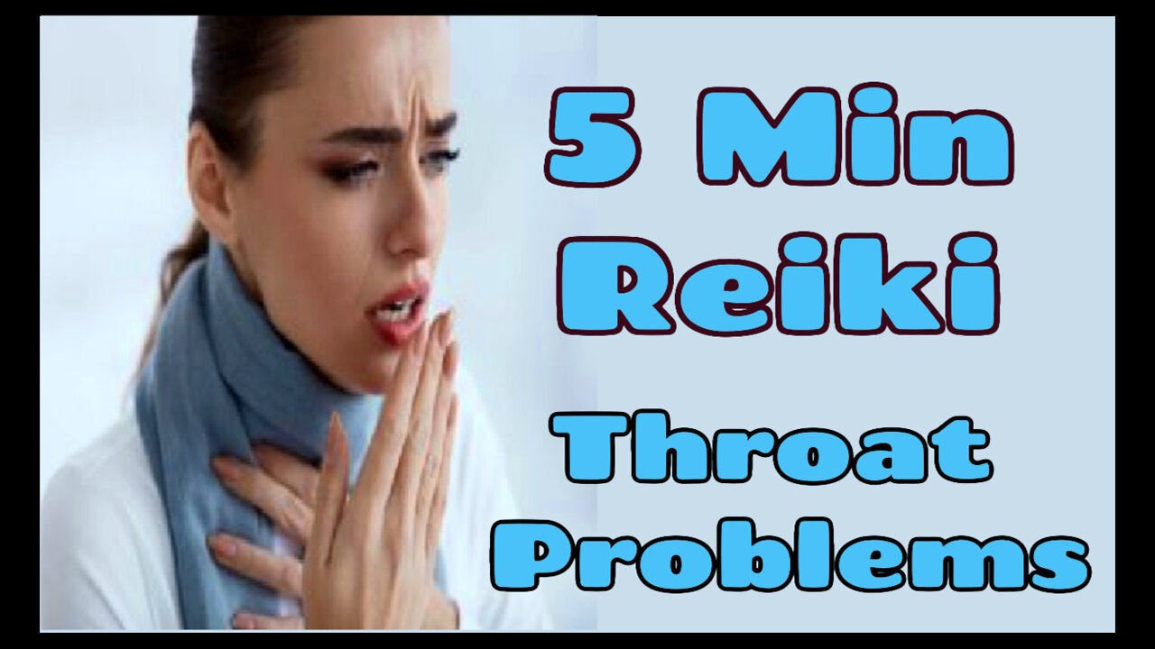 Reiki l Throat Problems + Issues l 5 Minute Session l Healing Hands Sereis l Updated Version ✋✨🤚