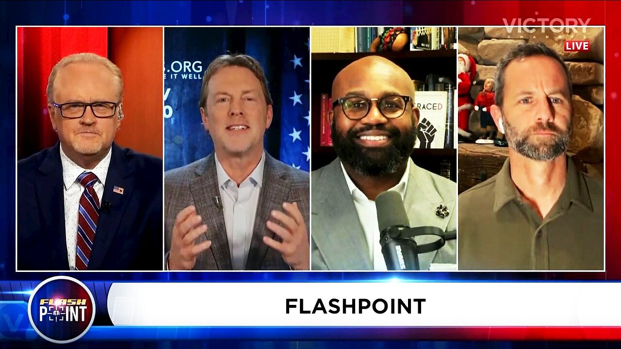 FLASHPOINT LIVE 12-15-22 Host Gene Bailey, Kirk Cameron, John Graves, Pastor John Amanchukwu