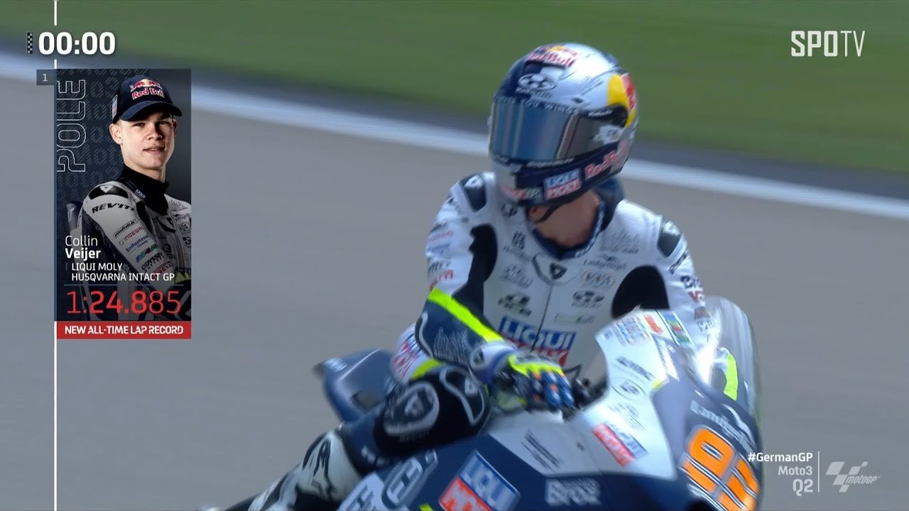 [MotoGP™] German GP - Moto3 Pole Position & Interview