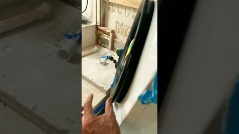 Fitting my magic chef washer/dryer . But forgot to account for this…