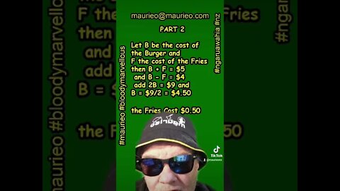 maurieo #shorts PART 2 AN ANSWER