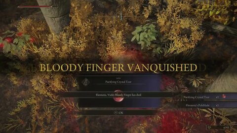 Elden Ring Eleonora Violet Bloody Finger Boss Battle Eleonoras Poleblade