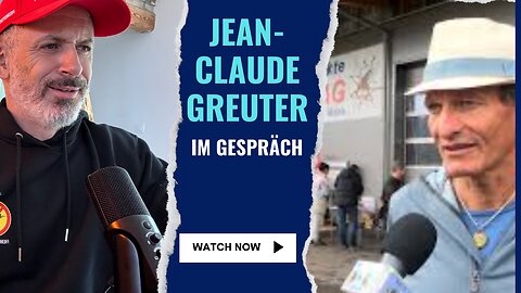 Jean-Claude Greuter im Gespräch