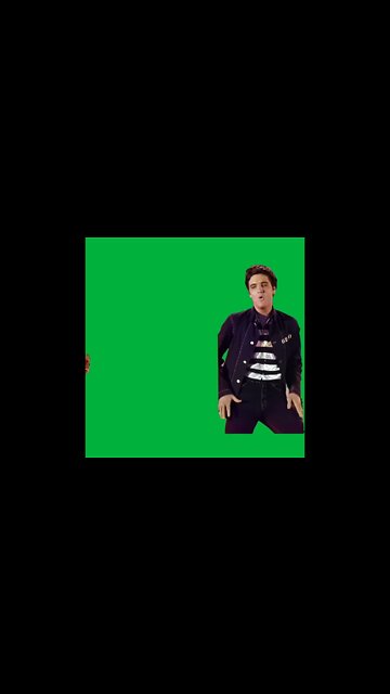 Elvis Jailhouse rock green screen