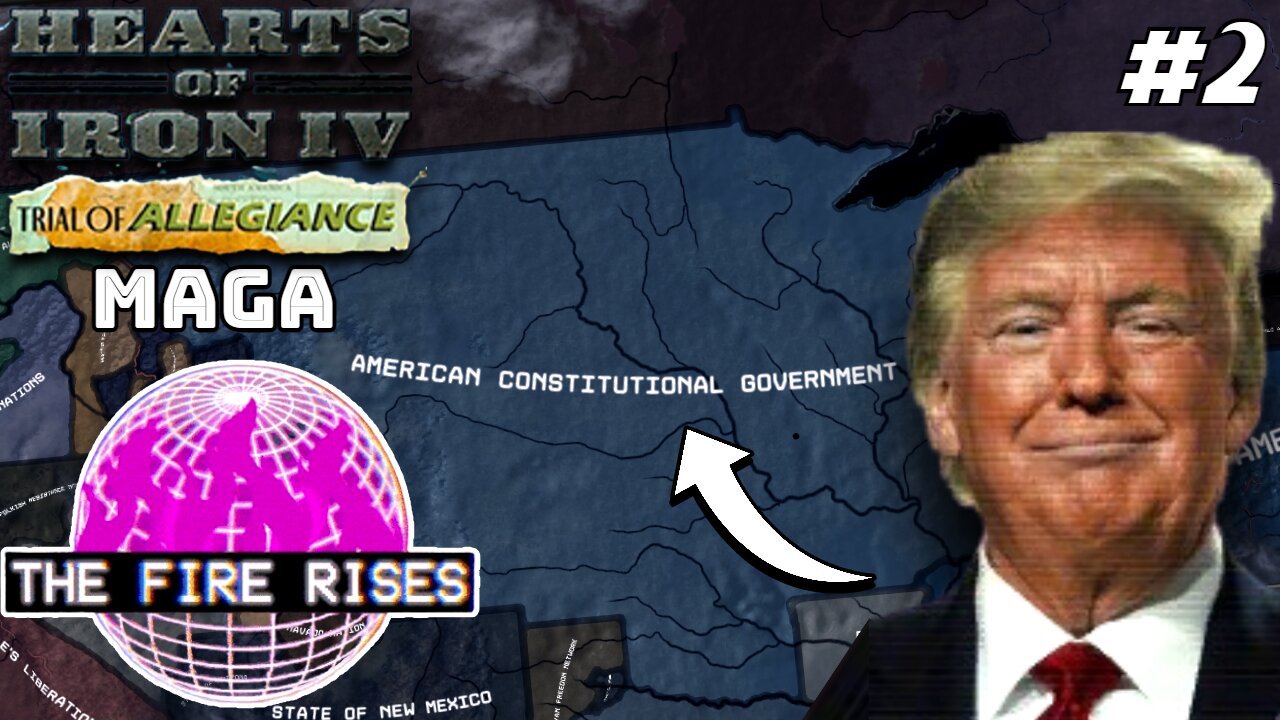 Sleepy Joe Has Got To Go! Hoi4 - The Fire Rises Mod, America Constitutional Government #2