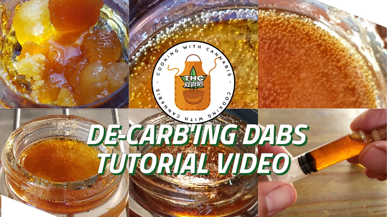 DE-CARB'ING DABS TUTORIAL | COOKING WITH CANNABIS