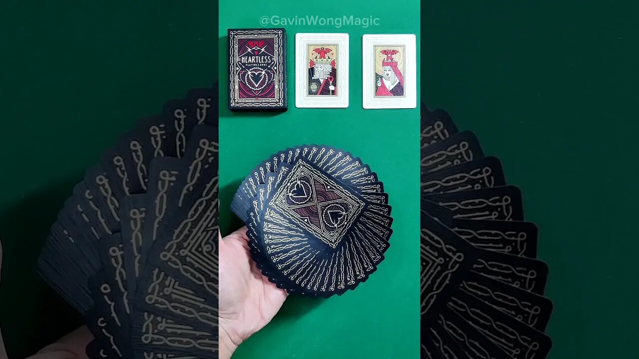 Heartless playing cards