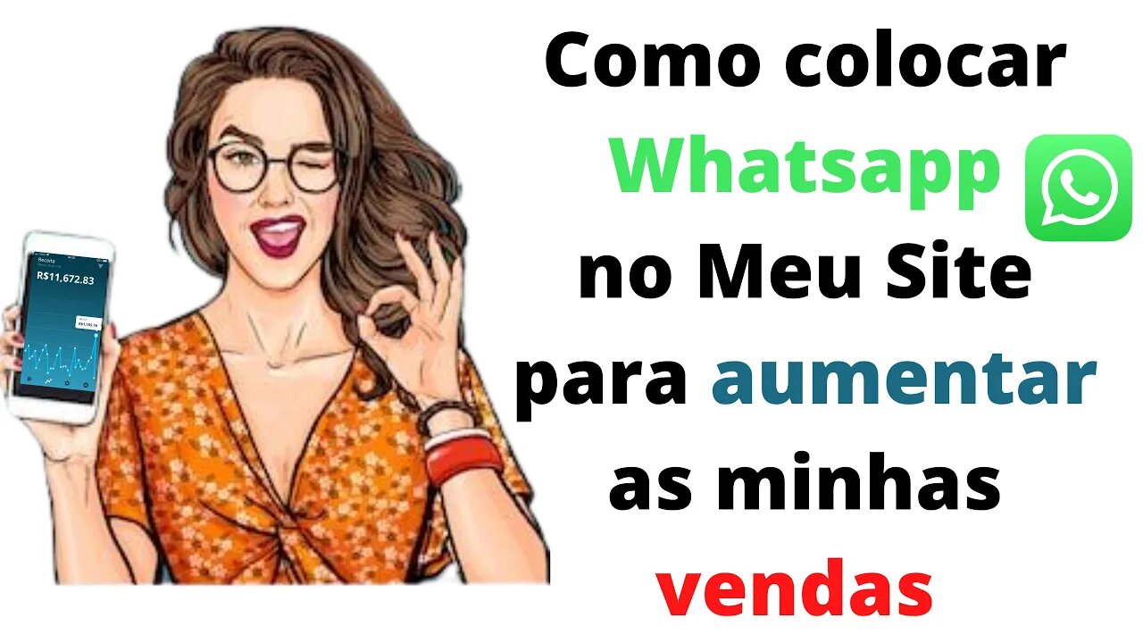 Como coloca WhatsApp no Site Gratuitamente e Aumentar sua venda como Afiliado e Produtor!