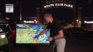 Hot and humid Thursday with chance for showers