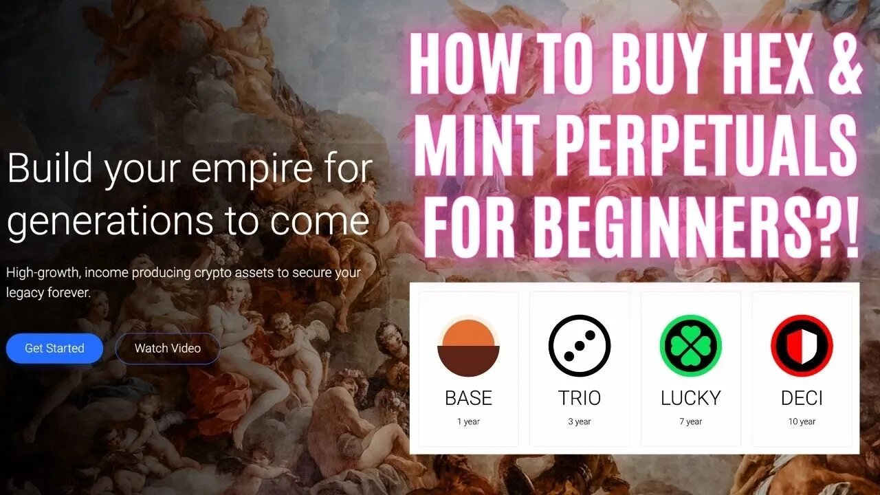 How To Buy Hex & Mint Perpetuals (Base, Trio, Lucky, Deci) For Beginners?!